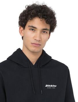 Sudadera Con Capucha Dickies Leesburg Hombre Negro