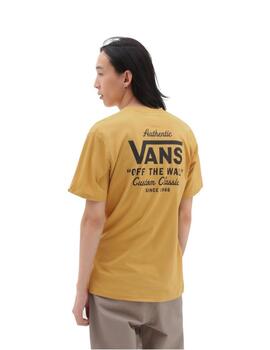 Camiseta Vans Holder Classic Hombre Amarillo