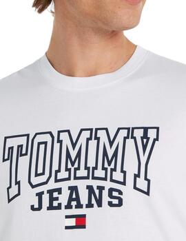 Camiseta Tommy Entry Graphic Hombre Blanco