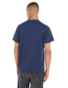 Camiseta Tommy Entry Graphic Hombre Marino