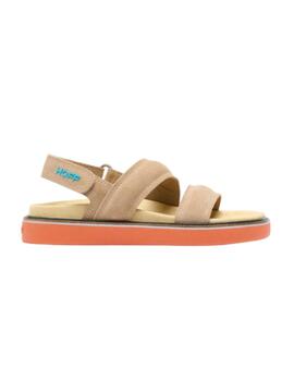 Sandalias Hoff Road Mujer Camel