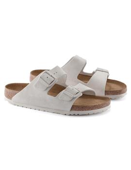 Sandalia Birkenstock Arizona Bs Mujer White