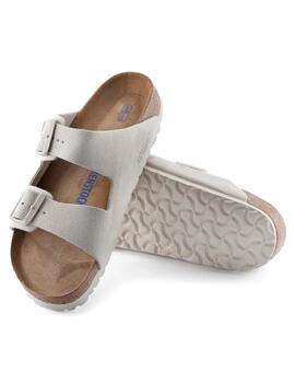 Sandalia Birkenstock Arizona Bs Mujer White