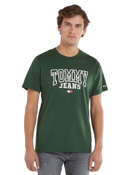 Camiseta Tommy Entry Graph Hombre Verde