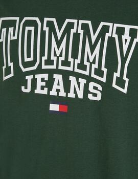 Camiseta Tommy Entry Graph Hombre Verde