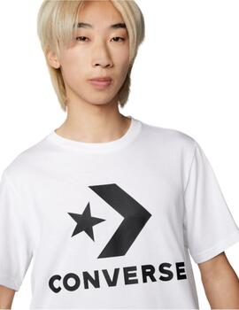 Camiseta Converse Stand Fit Logo Unisex Blanco