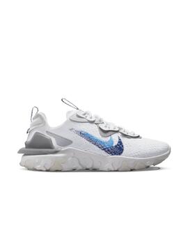 Zapatillas Nike React  Vision Hombre blanco