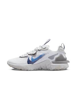 Zapatillas Nike React  Vision Hombre blanco