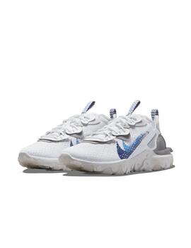 Zapatillas Nike React  Vision Hombre blanco