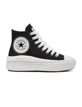 Zapatillas Converse All Star Move Platform Unisex Negro