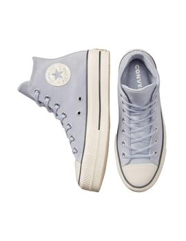 Zapatillas Converse All Star Hi Plat Seasonal Mujer Lila