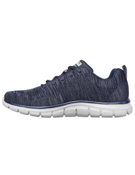 Zapatillas Skechers Track Front Runner Hombre Azul