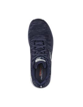 Zapatillas Skechers Track Front Runner Hombre Azul