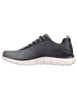 Zapatillas Skechers Track  Ripkent Hombre Gris