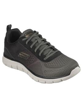 Zapatillas Skechers Track  Ripkent Hombre Gris