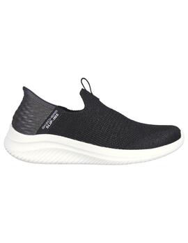 Zapatillas Skechers Ultra  Flex Slip-Ind Mujer Negro