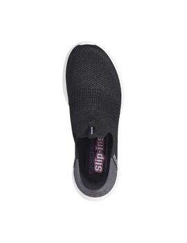 Zapatillas Skechers Ultra  Flex Slip-Ind Mujer Negro