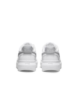 Zapatilla NIke Court Vision Alta LTR Mujer Blanco