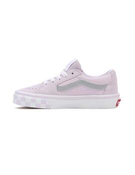 Zapatillas Vans Sk8 Low Junior Rosa