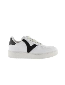 Zapatillas Victoria Mujer Blanco-Negro