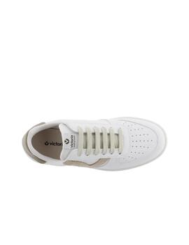 Zapatillas Victoria Mujer Blanco-beige