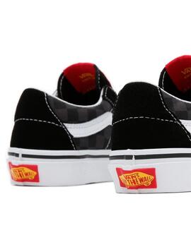 Zapatillas Vans Sk8 Low Junior Negro