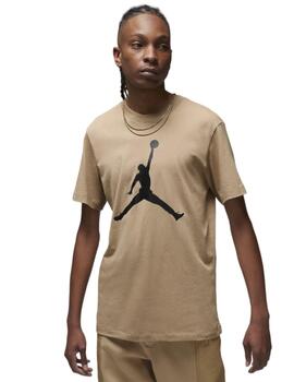 Camiseta Nike Jordan Jumpman Hombre Beige