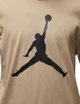 Camiseta Nike Jordan Jumpman Hombre Beige