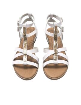 Sandalias Mustang Maria Mujer Blanco