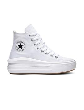 Zapatillas Converse All Star Move High Top Unisex Blanco