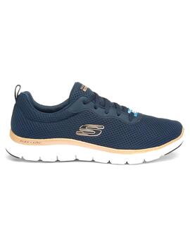 Zapatillas Skechers Flex Appeal 4.0-Brilliant Mujer Azul