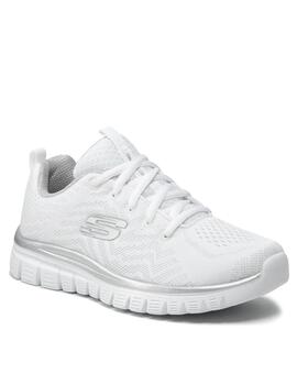 Zapatillas Skechers Graceful- Ger connected Mujer Blanco