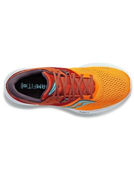 Zapatillas Saucony Ride 16 Hombre Naranja