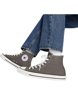 Zapatillas Converse All Star Hi Unisex Gris