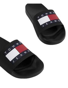 Chanclas Tommy Essential  Mujer Negro