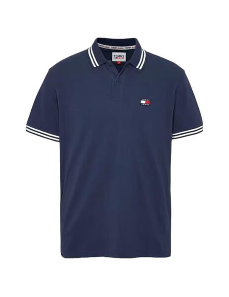 Polo Tommy Tipping Hombre Marino