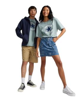 Camiseta Converse Chuck Patch Unisex Gris