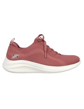 Zapatillas Skechers Ultra Flex 3.0 Mujer Rosa