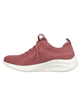 Zapatillas Skechers Ultra Flex 3.0 Mujer Rosa