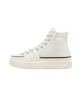 Zapatillas Converse Ctas Construct Hi Unisex Blanco