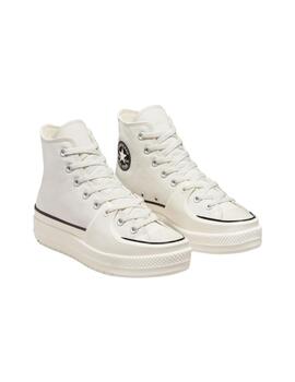 Zapatillas Converse Ctas Construct Hi Unisex Blanco