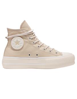 Zapatillas Convers Ctas Lift H Unisex Beige