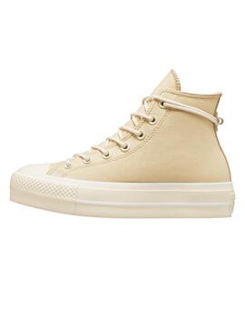 Zapatillas Convers Ctas Lift H Unisex Beige