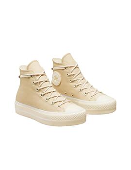 Zapatillas Convers Ctas Lift H Unisex Beige