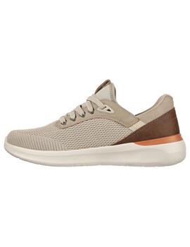 Zapatillas Skechers Lattimore Hombre Beige