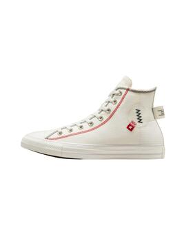 Zapatillas Converse All Star Hi Vintage Hombre Blanco