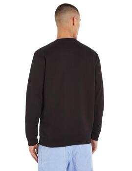 Sudadera Tommy Entry Graphi Hombre Negro