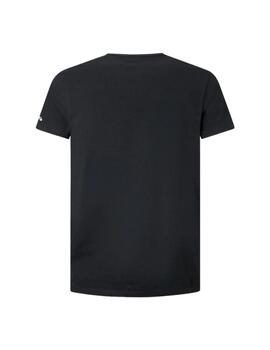 Camiseta Pepe Jeans Original Basic Hombre Negro