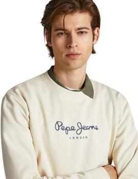 Sudadera Pepe Jeans Edward Hombre Beige