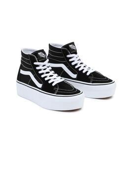 Zapatilla Vans Sk8-Hi Tapered Mujer Negra